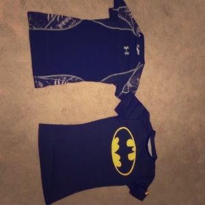 Under Armour youth baseball fitted tees